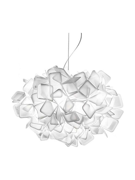 Slamp Clizia Suspension S Pendant Light Suspension for Socket E27 White CLISS00WHT01T00000EU