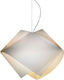 Slamp Gemmy Suspension Pendant Light Suspension for Socket E27 Gold GEMSM00GLD01T00000EU