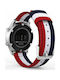 Armband Stoff Rot (Huawei Watch 3 / Huawei Watch GT 2 Pro)
