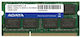 Adata Premier 4GB DDR3 RAM με Ταχύτητα 1600 για Laptop