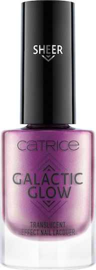 Catrice Cosmetics Galactic Glow Lac de Unghii Violet 8ml