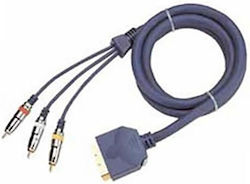 Ultimax Cable Scart male - Composite male 1.5m (SC8911)