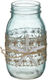 Inart Decorative Vase Blue 10x10x18cm