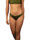 Rock Club BP-3073 Bikini Slip Khaki BP3073.chaki-shiny