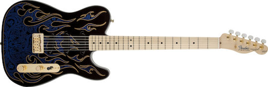 Fender James Burton Telecaster Elektrische Gitarre Telecaster mit SSS Tonabnehmerkonfiguration Rot