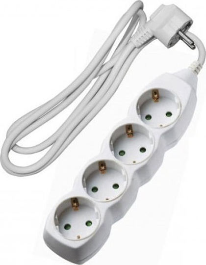 Adeleq Power Strip 4 Positions with Cable 1.5m