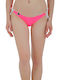 Superdry Super Pop Bikini Slip with Ties Fuchsia