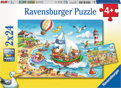 Παιδικό Puzzle Seaside Holiday 48pcs για 4+ Ετών Ravensburger