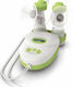 Ardo Electric Double Breast Pump Calypso Battery and Electric Green