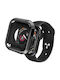 TPU Case Black (Apple Watch 42mm/44mm) Силиконов Калъф в Черен цвят за Apple Watch 42mm - Apple Watch 42 мм