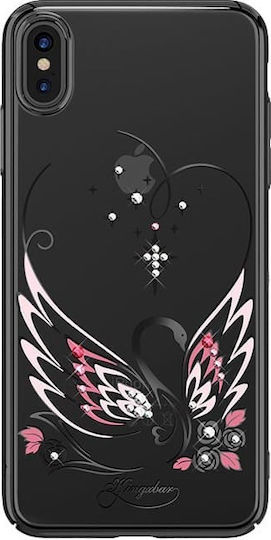 Kingxbar Swan Series Back Cover Plastic Black (iPhone XS Max)