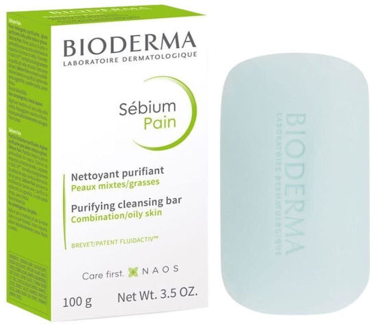 Bioderma Sebium Soap Bar Cleansing Face 100gr