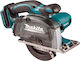 Makita DCS553RTJ Kreissäge Bürstenlos 18V 2x5Ah mit Geschwindigkeitsanpassung