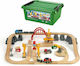 Brio Toys Cargo Railway Set with Train made of Wood for 3++ Years