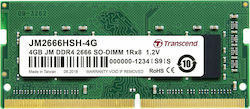 Transcend 4GB DDR4 RAM with 2666 Speed for Laptop