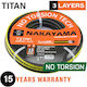 Nakayama Titan Λάστιχο Ποτίσματος 5/8" 25m