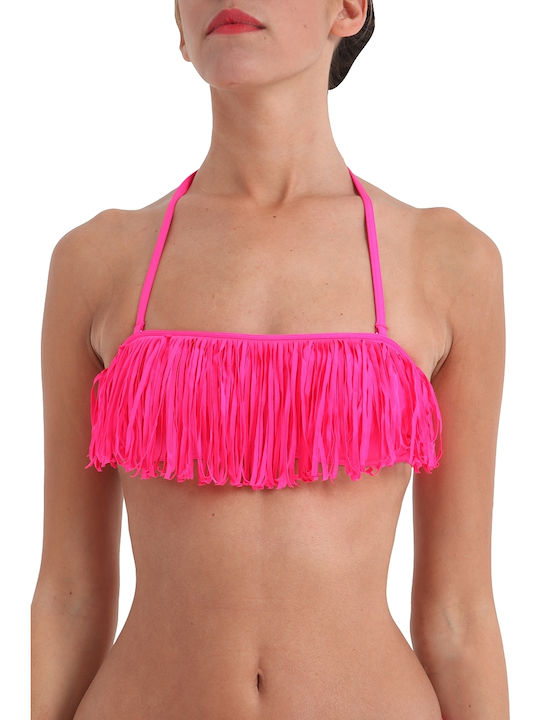 Banana Moon Westo Squaw Strapless Bikini Top Φούξια