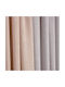 Anna Riska Curtain with Pencil Pleat Des 103 Blush Pink 140x270cm