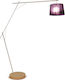 Slamp Woody Floor Φωτιστικό Δαπέδου Υ160xΜ37εκ. Μωβ
