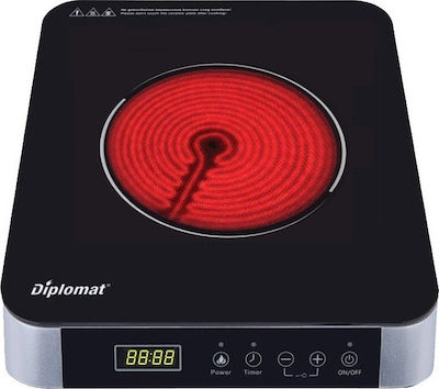 Diplomat DGC A1811 Countertop Burner Keramik Single Inox