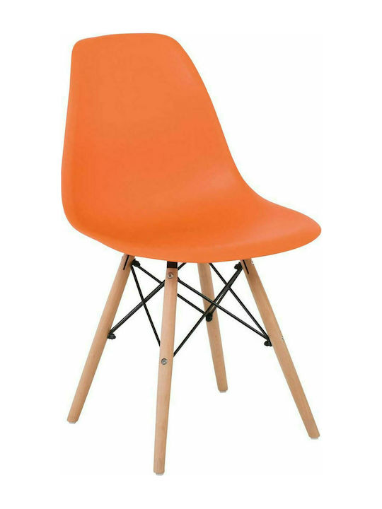 Art Stühle Küche Orange 1Stück 47x54x82cm