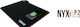 Gamdias NYX P2 RGB Gaming Mouse Pad Medium (360mm) με RGB Φωτισμό Μαύρο