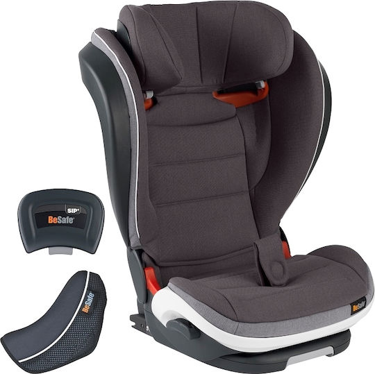 BeSafe iZi Flex FIX Детско Столче за Кола High-back Booster i-Размер с Isofix Metallic Melange 15-36 кг