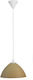 Heronia GL-1010/25 1/L Ρυθμιζόμενο Κρεμαστό Φωτιστικό Καφέ Καμπάνα με Ντουί E27 25x25εκ.
