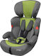 Petex Comfort Autositz High-back Booster Grey-Green 9-36 kg