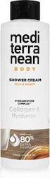 Mediterranean Cosmetics Body Milk & Honey Shower Cream 750ml