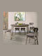 Dom Table Kitchen Wooden Oak 150x90x75cm