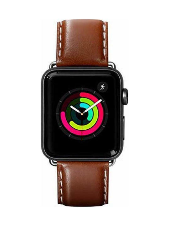 Laut Oxford Каишка Кожа Tobacco (Apple Watch 44/45/46mm/Ultra 49mm) LAUT_AWL_OX_BR