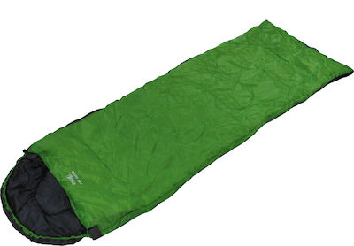 Panda Bike Hood 180 Sleeping Bag Single 2 Season Lime