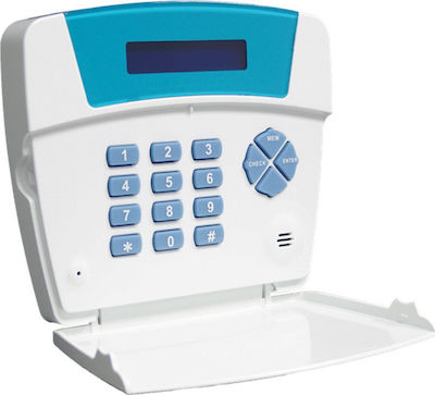 HX-1108 Wireless Security Access-Control Keypad with Screen White