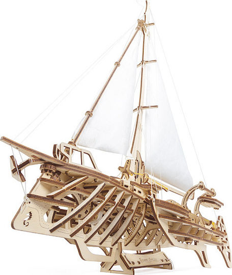 Ugears Wooden Construction Toy Trimaran Merihobus