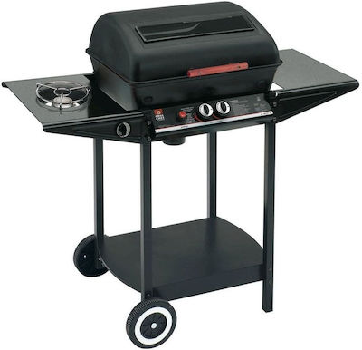 Grill Chef Wagon 2.1 Gasgrill mit 2 Brenner Brennern und Seitenbrenner GC92373