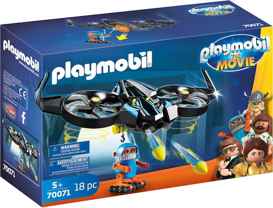 Playmobil The Movie Robotitron with Drone για 5 ετών