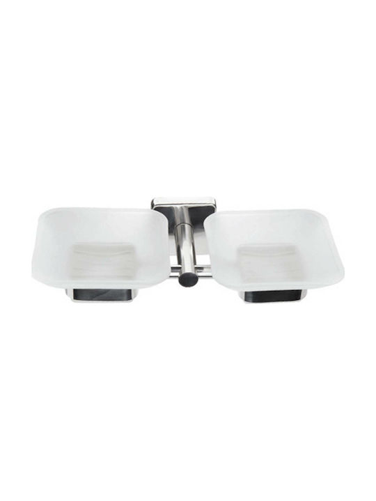 Karag Quattro Wall-mounted Soap Dish Inox Chrome