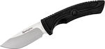 Remington Sportsman Fixed Blade Small Knife Black with Blade made of Stainless Steel in Sheath