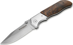 Boker Magnum Forest Ranger Pocket Knife Brown with Blade made of Steel