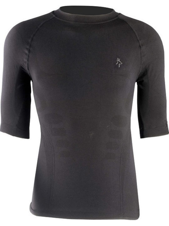 Kapriol Thermal T-Shirt Ισοθερμική Μπλούζα Μαύρη Kapriol Thermal T-Shirt Ισοθερμική Μπλούζα Μαύρη