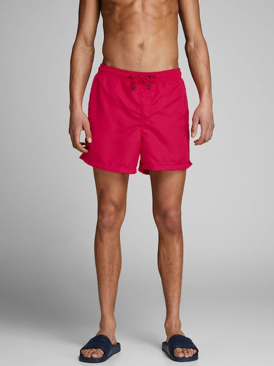 Jack & Jones Herren Badebekleidung Shorts Mars Red