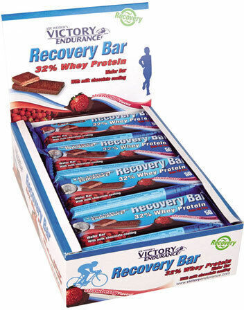 Weider Victory Endurance Recovery Batoane cu 32% Proteină & Aromă Căpșună 12x50gr