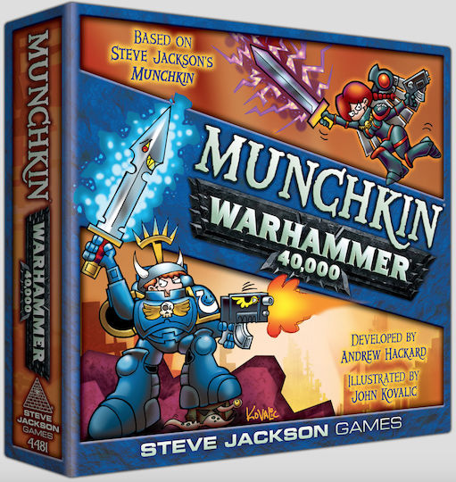 Настолна игра Munchkin Warhammer 40,000 за 3-6 играчи 10+ години (EN) Steve Jackson Games