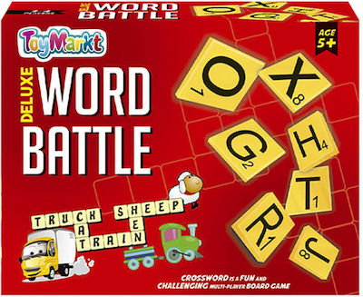 ToyMarkt Board Game Deluxe Word Battle for 2 Players 5+ Years 891440 (EN)