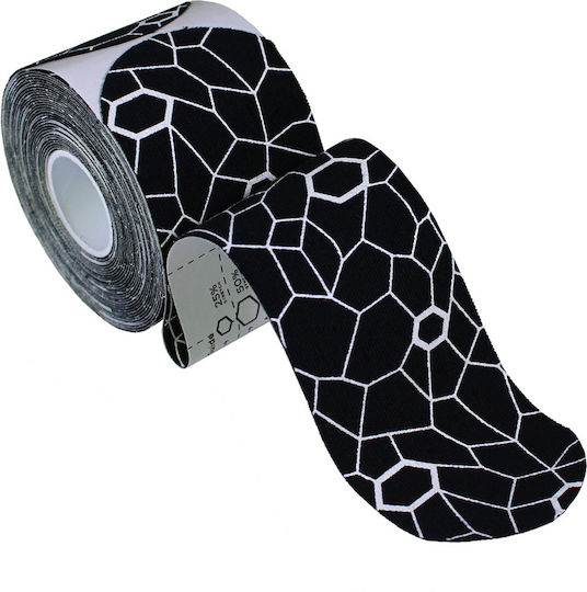 Thera-Band Thera-Band Kinesiology 5x25.4cm Black White Kinesiology Tape 5cm x 5m Black