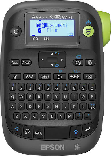 Epson LW-K400VP Elektronischer Tragbarer Etikettendrucker in Schwarz