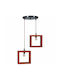 ARlight Pendant Light Brown with Socket E27 28cm