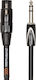 Roland Cable XLR female - 6.3mm male Μαύρο 3m RCC-10-TRXF