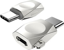 Hoco UA8 USB-C Мъжки към Micro USB Женски